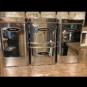 Vintage Masterware Canister Set